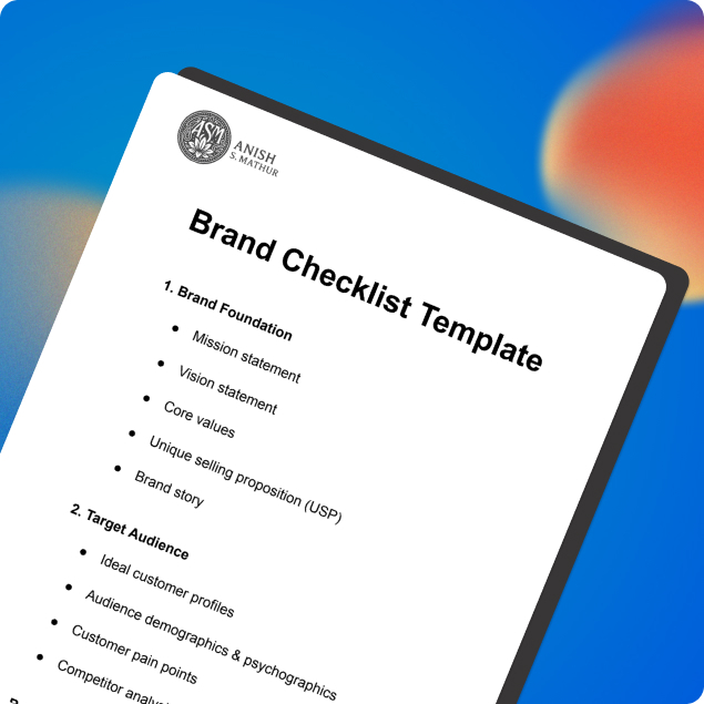 Brand Checklist Template